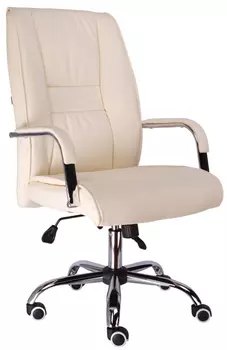 Кресло руководителя Everprof Kent TM бежевый (EC-335A PU Beige)