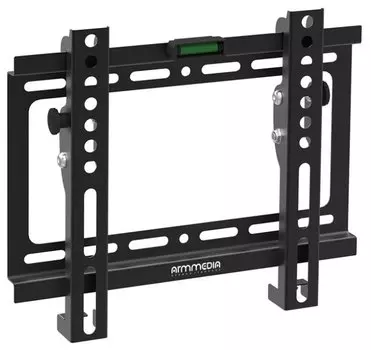 Кронштейн настенный для телевизоров Arm media STEEL-6, 15"-47", VESA 50x50мм-200x200мм, наклонный, до 35 кг, черный (10157)