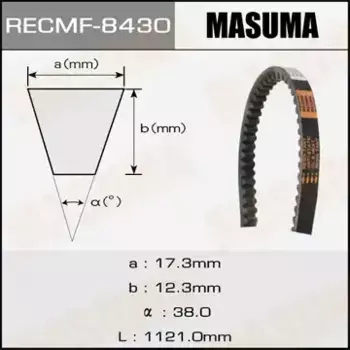 Ремень клиновой 1121 мм x 17 мм MASUMA 8430
