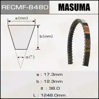 Ремень клиновой 1248 мм x 17 мм MASUMA 8480