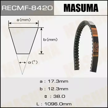 Ремень клиновой 1096 мм x 17 мм MASUMA 8420