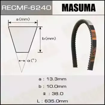Ремень клиновой 635 мм x 13.3 мм MASUMA 6240