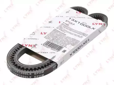 Ремень клиновой 1000 мм x 13 мм 1 ручьев LYNXAUTO 13X1000LX