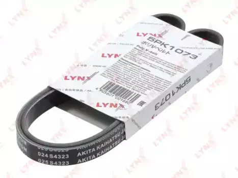 Ремень поликлиновой 1073 мм 5 ручьев LYNXAUTO 5PK1073