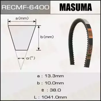 Ремень клиновой 1016 мм x 13.3 мм MASUMA 6400