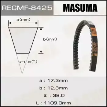 Ремень клиновой 1019 мм x 17,3 мм MASUMA 8425