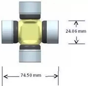 Крестовина кардана GMB GUK-13