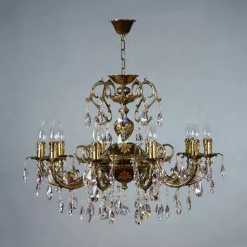 Подвесная люстра Ambiente Alicante 8888/10 PB Tear drop
