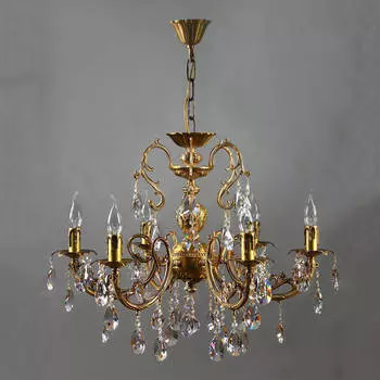 Подвесная люстра Ambiente Alicante 8888/6 AB Tear drop