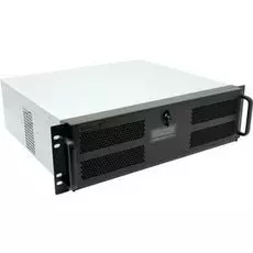 Корпус серверный 3U Procase GM338D-B-0 черный, панель управления, без блока питания, глубина 380мм, MB 12"x9.6"