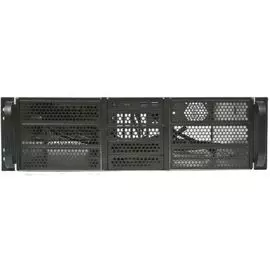 Корпус серверный 3U Procase RE306-D6H4-C-48 6x5.25 ext+4*3,5 int ,черный,без блока питания,глубина 480мм,MB CEB 12"x10.5"