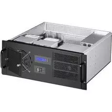 Корпус серверный 4U Procase GM438-B-0 8 (HDD). Глубина - 380мм. МП 12"x9.6" ATX .560 * 530 * 265