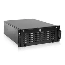Корпус серверный 4U Procase PI430L-B-0 сталь 1.6мм, черный, без блока питания PS/2, глубина 550мм, MB 12"x13"