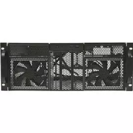 Корпус серверный 4U Procase RE411-D5H10-E-55 5x5.25 ext+10*3,5 int D,черный,без блока питания,глубина 550мм,MB EATX 12"x13"
