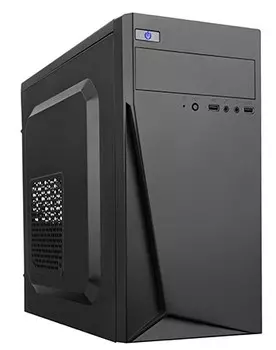 Корпус mATX LinkWorld VC-13M171 М0 черный, без БП 2*USB 2.0, audio