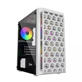 Корпус mATX Powercase Mistral Micro T3W CMIMTW-L3 белый, без БП, боковая панель из закаленного стекла, USB 3.0, 2*USB 2.0, audio