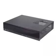 Корпус mATX SilverStone SST-ML03B черный, без БП, 2хUSB 3.0, Audio