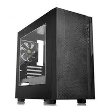 Корпус mATX Thermaltake Versa H18 CA-1J4-00S1WN-00 черный, без БП, с окном, 2xUSB 2.0, USB 3.0, Audio