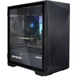 Корпус mATX Zalman Z1 Iceberg черный, без БП, боковая панель из закаленного стекла, 2*USB 3.0, USB 2.0, audio
