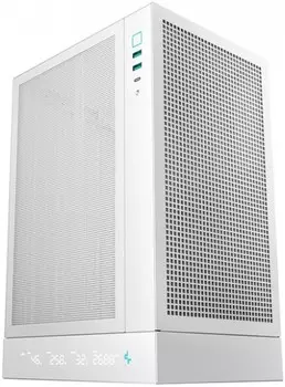 Корпус mini-ITX Deepcool CH170 DIGITAL WH без БП, 2*USB 3.0, USB Type-C