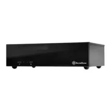 Корпус mini-ITX SilverStone SST-ML09B черный, без БП, 2хUSB 3.0, Audio
