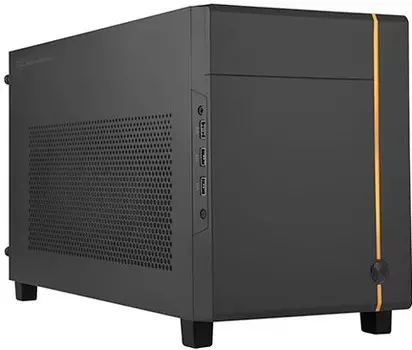Корпус mini-ITX SilverStone SUGO 14 SST-SG14B черный, без БП, 2*USB 3.0, USB 2.0, audio