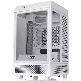 Корпус mini-ITX Thermaltake The Tower 100 CA-1R3-00S6WN-00 белый, без БП, панель из закаленного стекла, USB Type-C, 2*USB 3.0, audio
