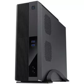 Корпус Powerman ST616BK 6151106 230Вт 80+ Bronze 2*USB3.0, HD Audio