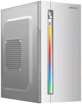 Корпус mATX Ginzzu D380 без БП, 2*USB 2.0