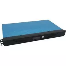 Корпус серверный 1U Procase GM125DF-B-0 черный, без БП, панель управления, дверца