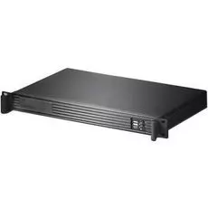 Корпус серверный 1U Procase UM125-FD-B-0 rear/front-access server case 1*3.5" bay, черный, без блока питания, глубина 250мм, MB mini-ITX 170x170mm