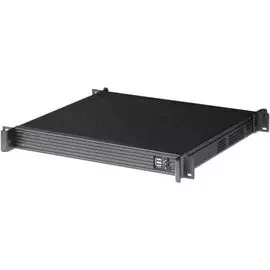 Корпус серверный 1U Procase UM136-B-0 rear/front-access, черный, без блока питания, глубина 360мм, MB 9.6"x9.6"