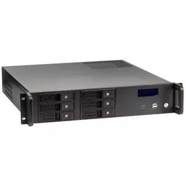 Корпус серверный 2U Exegate 2U480-HS06 EX279705RUS 19", глубина 480, без БП, 6xHotSwap, USB