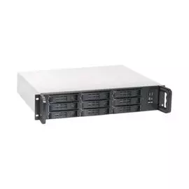 Корпус серверный 2U Exegate 2U650-HS09 EX284961RUS 19", глубина 650, без БП, 9xHotSwap, 2*USB