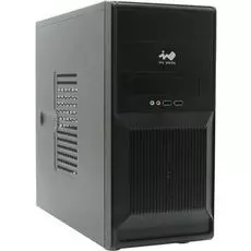 Корпус mATX In Win EN028BL USB2.0 400W 6101074 Mini Tower черный,