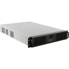 Корпус серверный 2U Procase GE201L-B-0 черный, панель управления, без блока питания, глубина 650мм, MB 12"x13"