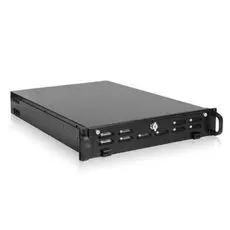 Корпус серверный 2U Procase PI200L-B-0 сталь 1.6мм, черный, без блока питания 2U, глубина 660мм, MB 12"x13"