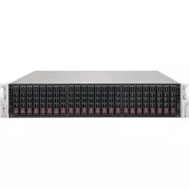 Корпус серверный 2U Supermicro CSE-216BE1C-R609JBOD 24*2.5" HS HDD for JBOD, 650W
