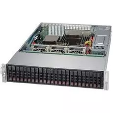 Корпус серверный 2U Supermicro CSE-216BE1C-R920LPB 24x2.5" HS Bays, iPass, 13"x13.68" EE-ATX, eATX, 7x LP, 2x920W Platinum, rail)