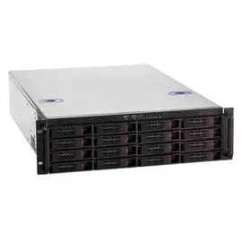 Корпус серверный 3U Exegate 3U660-HS16 EX281234RUS 19", глубина 660, без БП, 16xHotSwap, USB