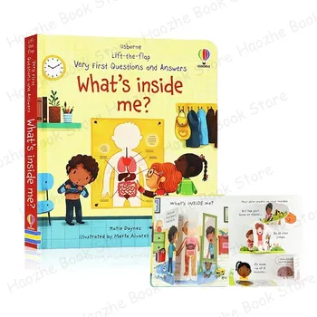 Книга "Very First Questions and Answers: What’s inside me?" Usborne