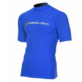 Лонгслив лайкровый детский PROLIMIT Rashguard Logo Kids royal blue, M tv-1901-m