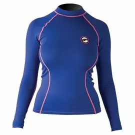 Лонгслив лайкровый женский PROLIMIT Loosefit Pure Girl blue/pink, 10/L tv-1896-10-l