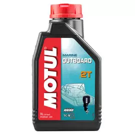 Масло моторное Motul Outboard 2T, минеральное 1 л 112750