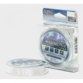 Леска Зимняя "Sprut" SKYLINE Fluorocarbon Composition IceTech PRO(Silver/0,125mm/2,85kg/50m) tr-222505