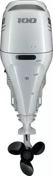 Мотор лодочный Suzuki DF100BTX, белый DF100BTX_white