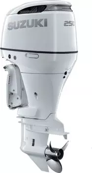 Мотор лодочный Suzuki DF250TX CAN, белый DF250TX_CAN_white