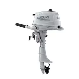 Мотор лодочный Suzuki DF6AL, белый DF6AL_white