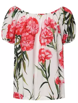 Топ хлопковый DOLCE & GABBANA