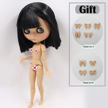 Кукла ICY DBS Blyth, загар и супер черная кожа, суставы тела, жирные волосы, 1/6 BJD, подарочная игрушка по специальной цене 30cm height
